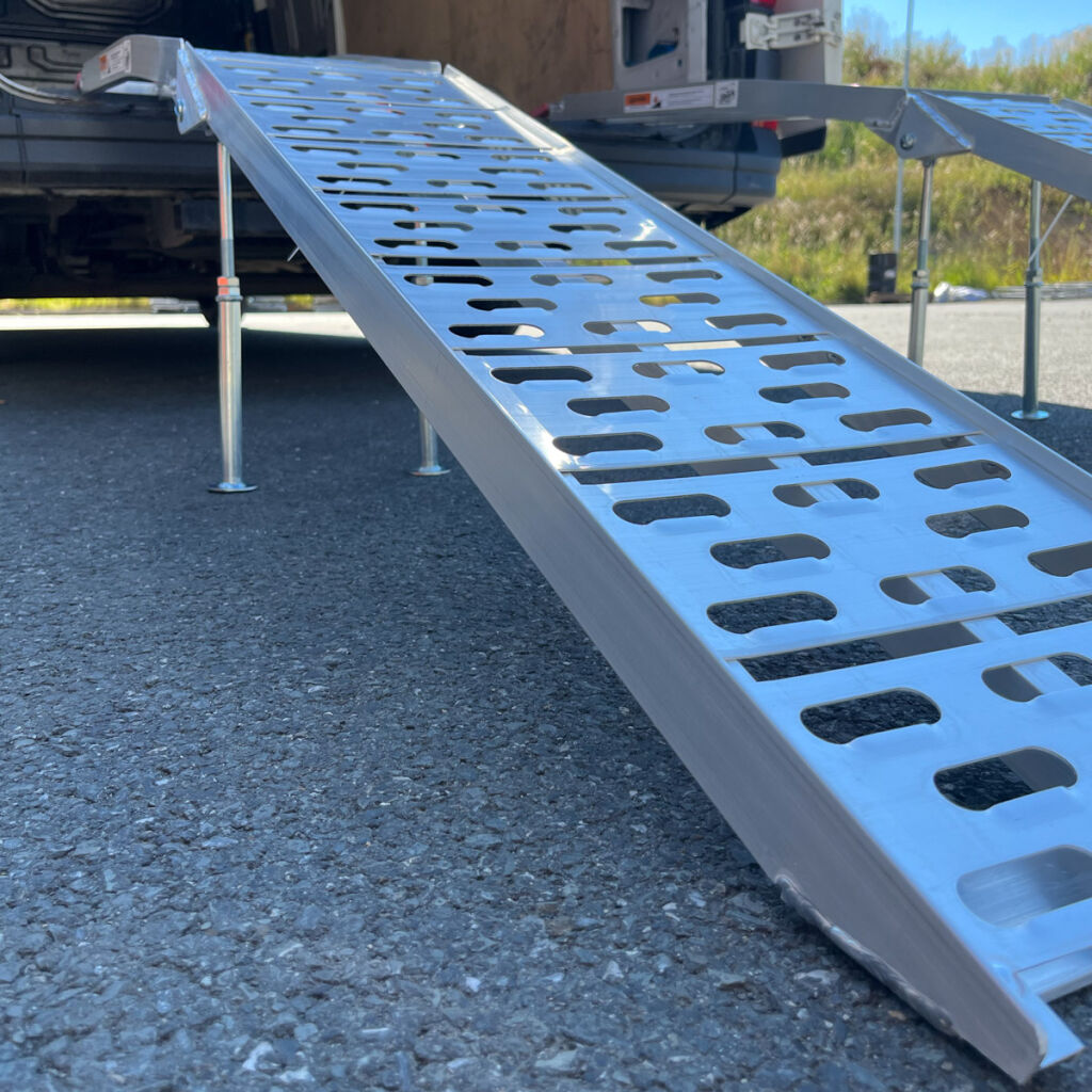 přídavné podpěry rampy Shark