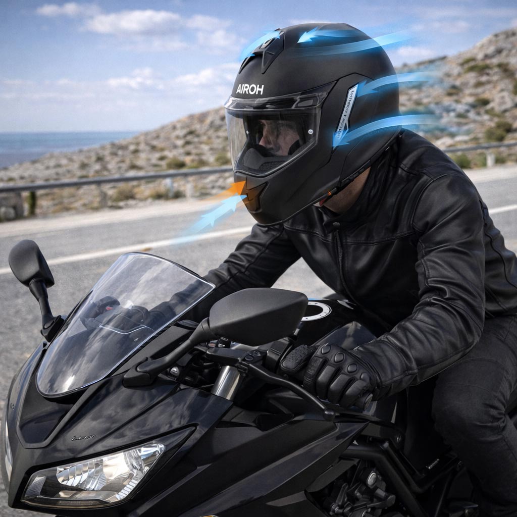 Helma na motocykl Airoh