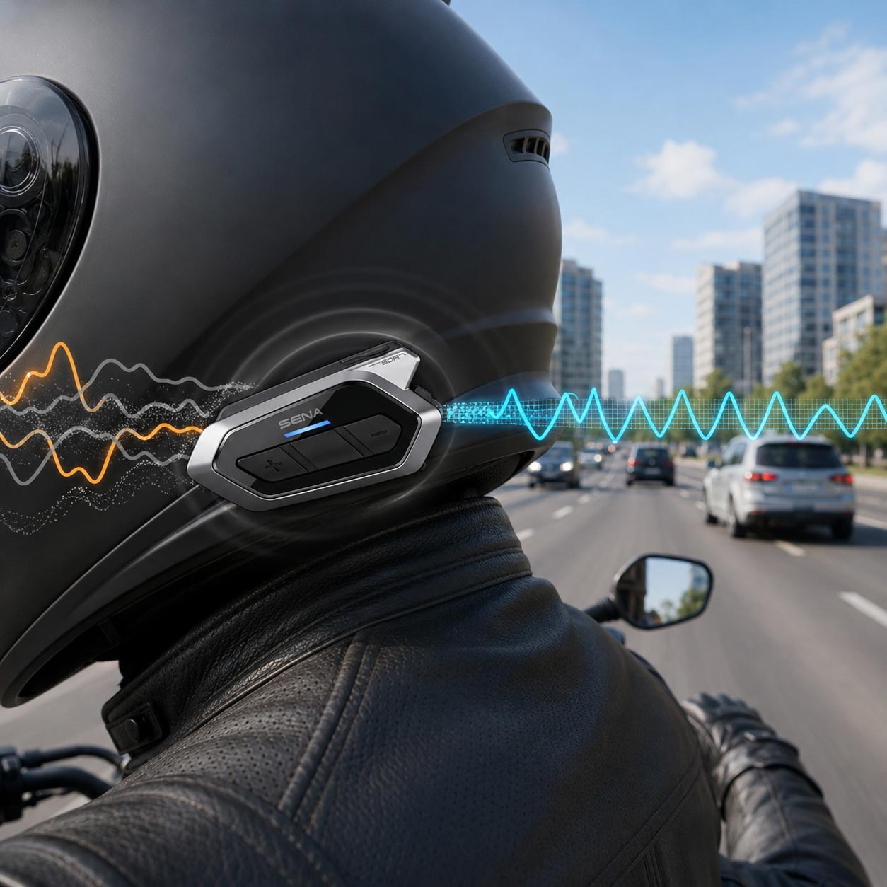 Handsfree do helmy SENA