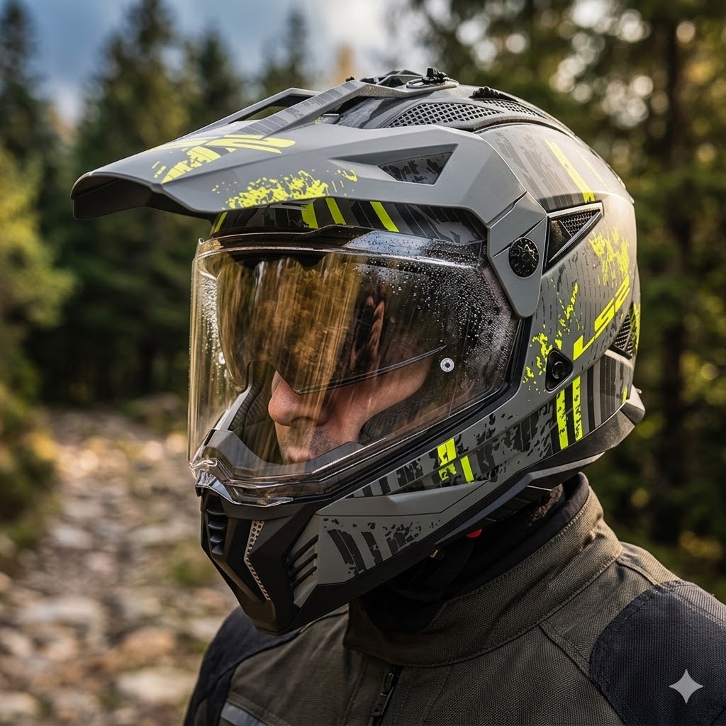 Motorkářská helma LS2