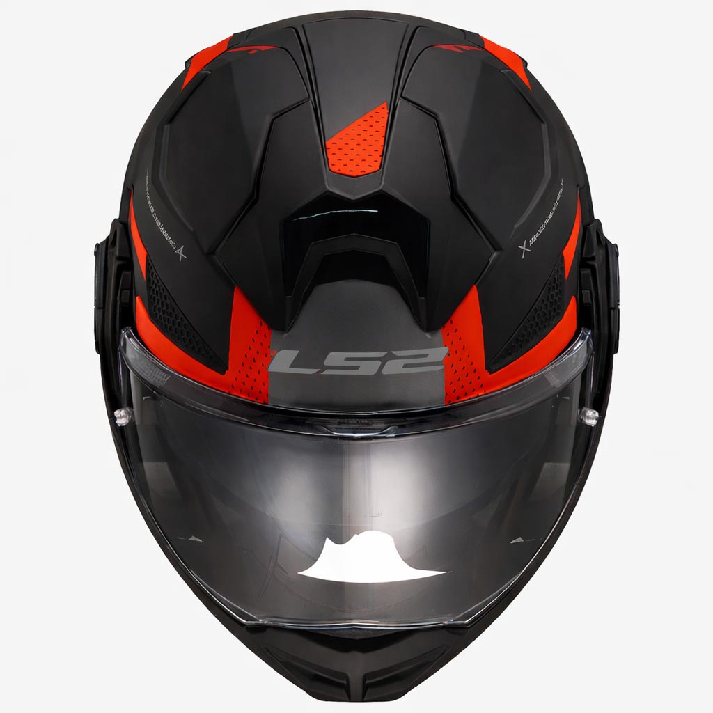 Ventilace přilby na motorku LS2