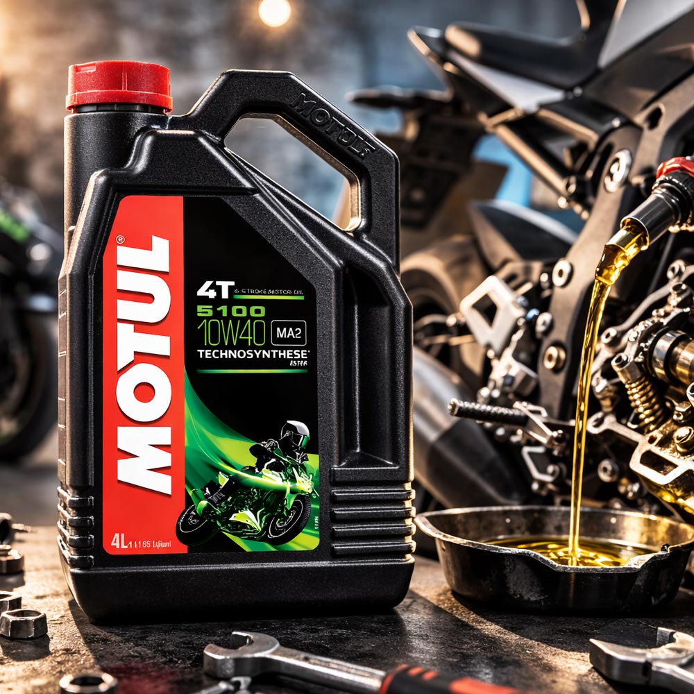 Olej do motoru motocyklu Motul