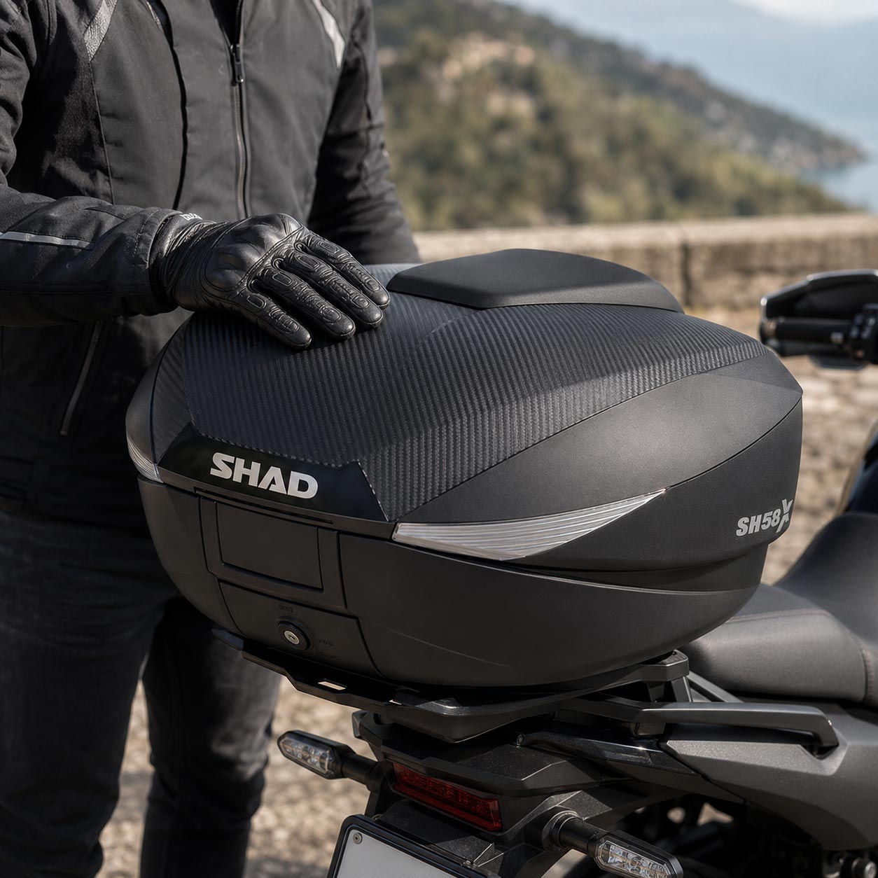 Moto kufr SHAD