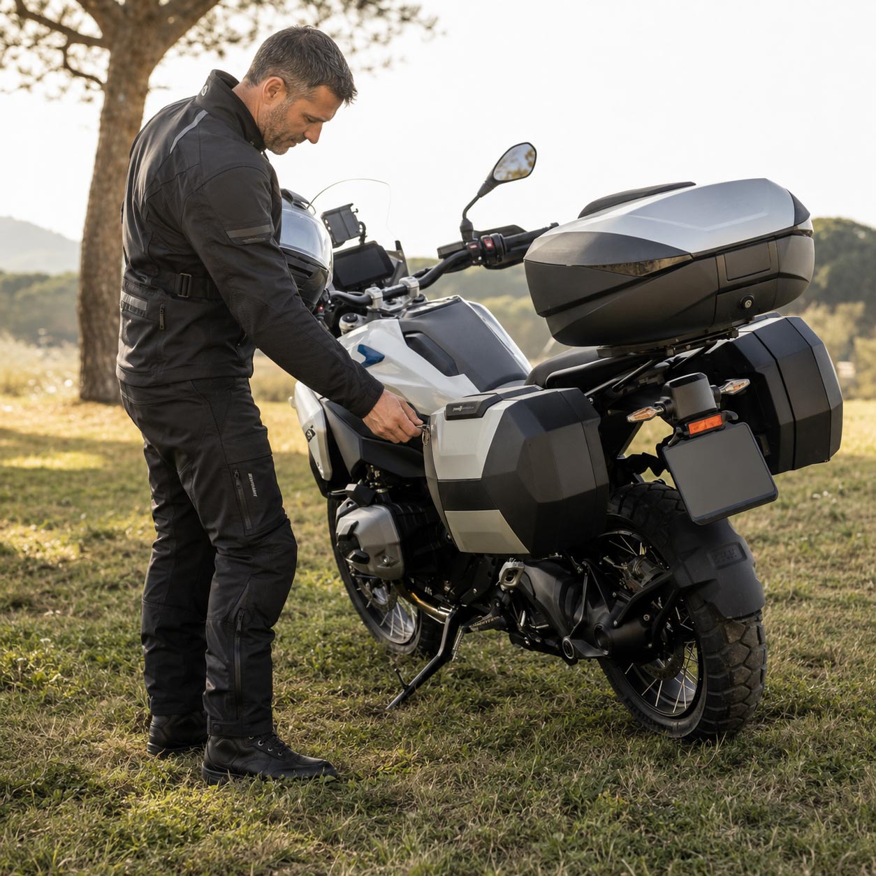 boční kufry na motorku Shad
