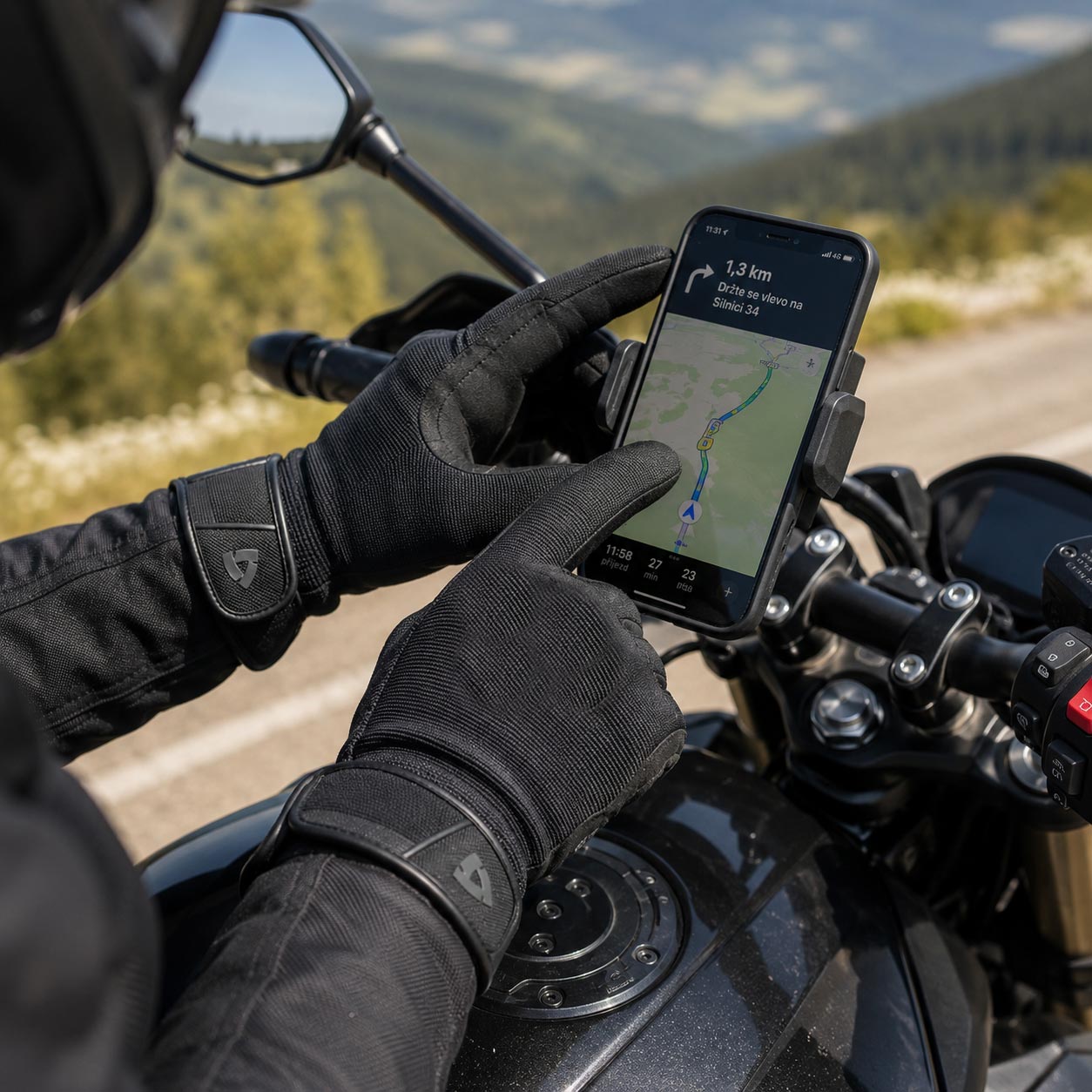 Rukavice na motocykl Revit