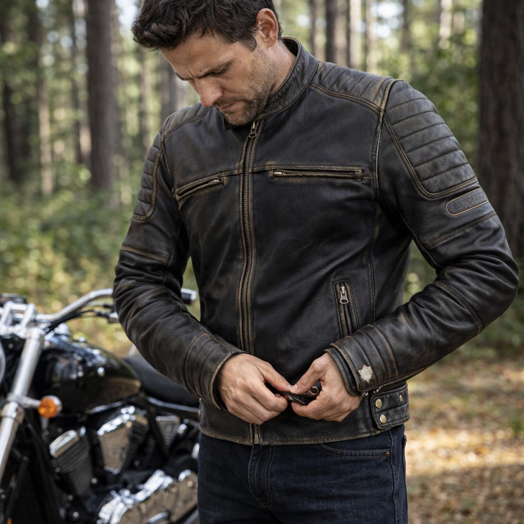 Motorkářská bunda RSA