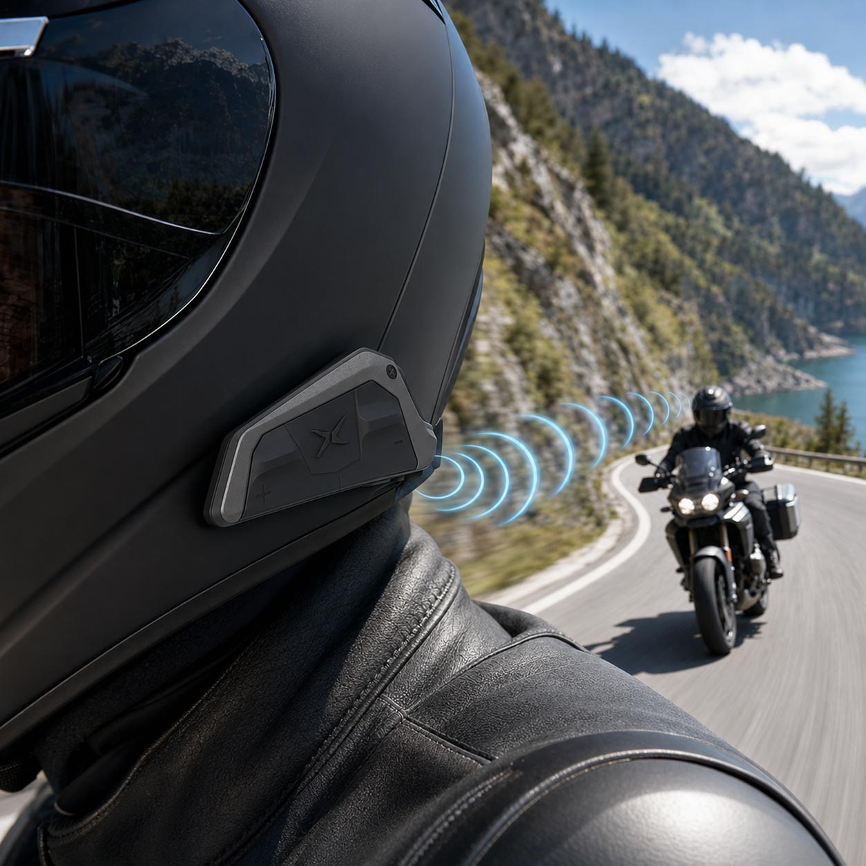 Handsfree na motorku Scorpion
