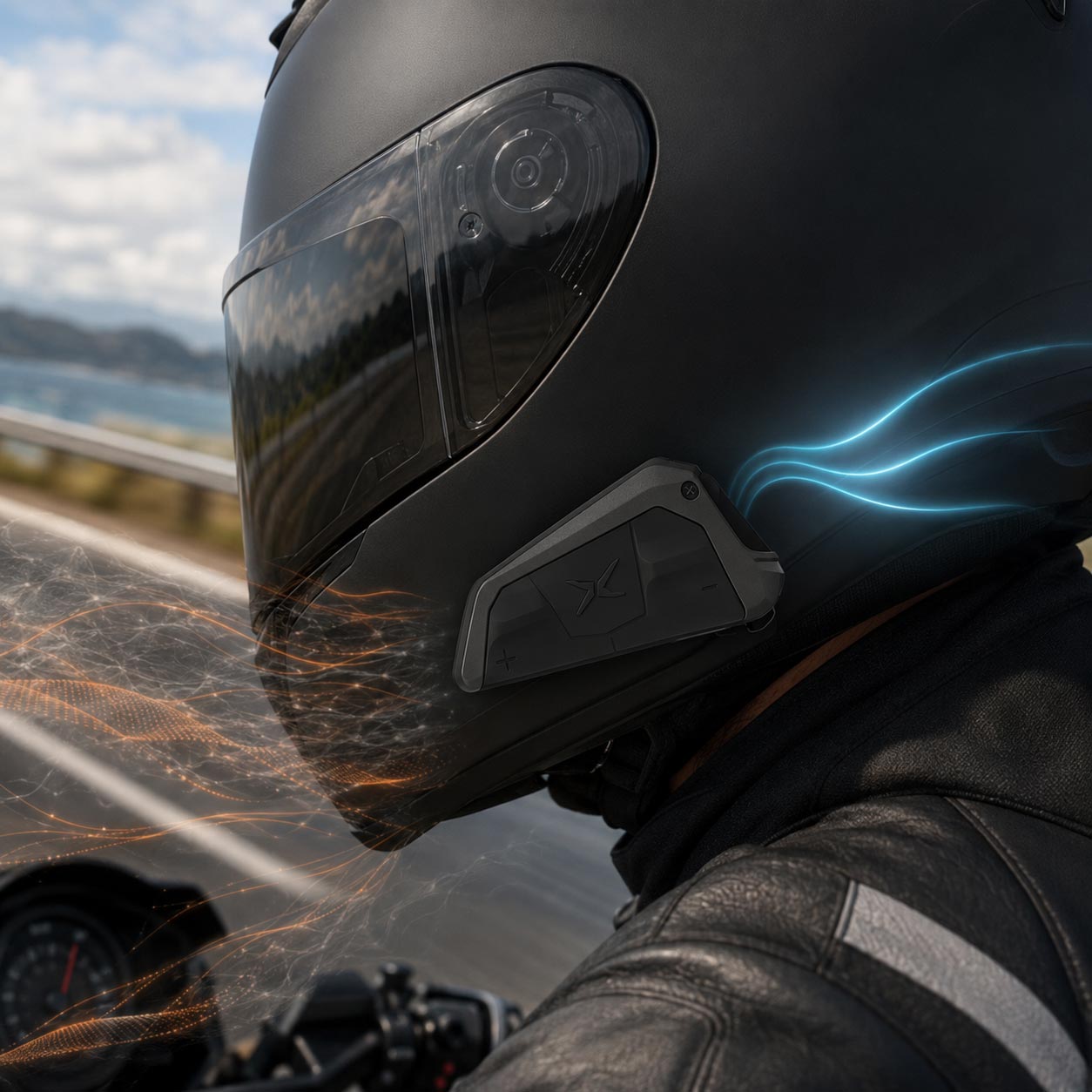 Intercom na moto Scorpion