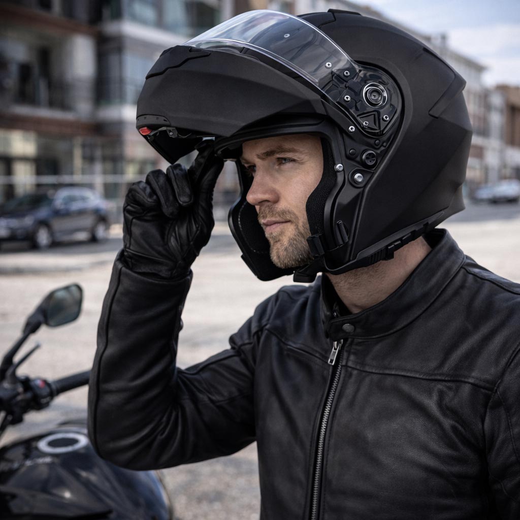 Helma na moto Street Racer