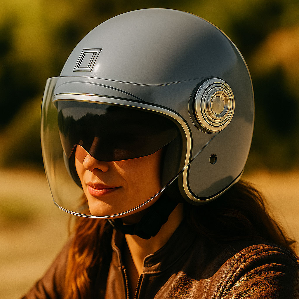 Sluneční clona helmy na motorku NOX