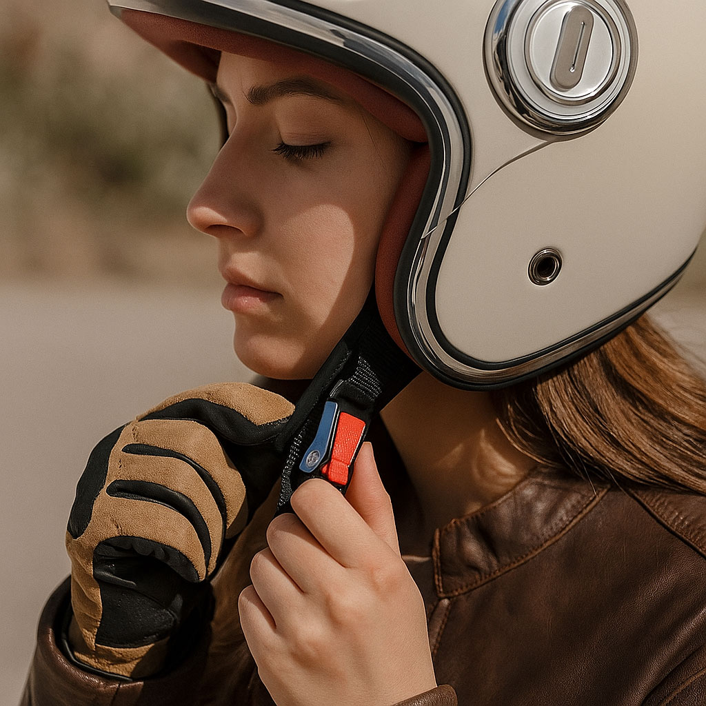 Helma na motorku NOX