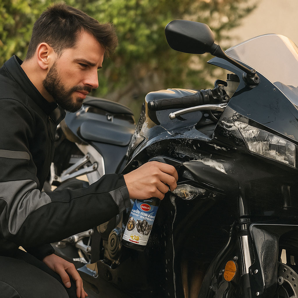 Základní čistič na mytí motorek Autosol