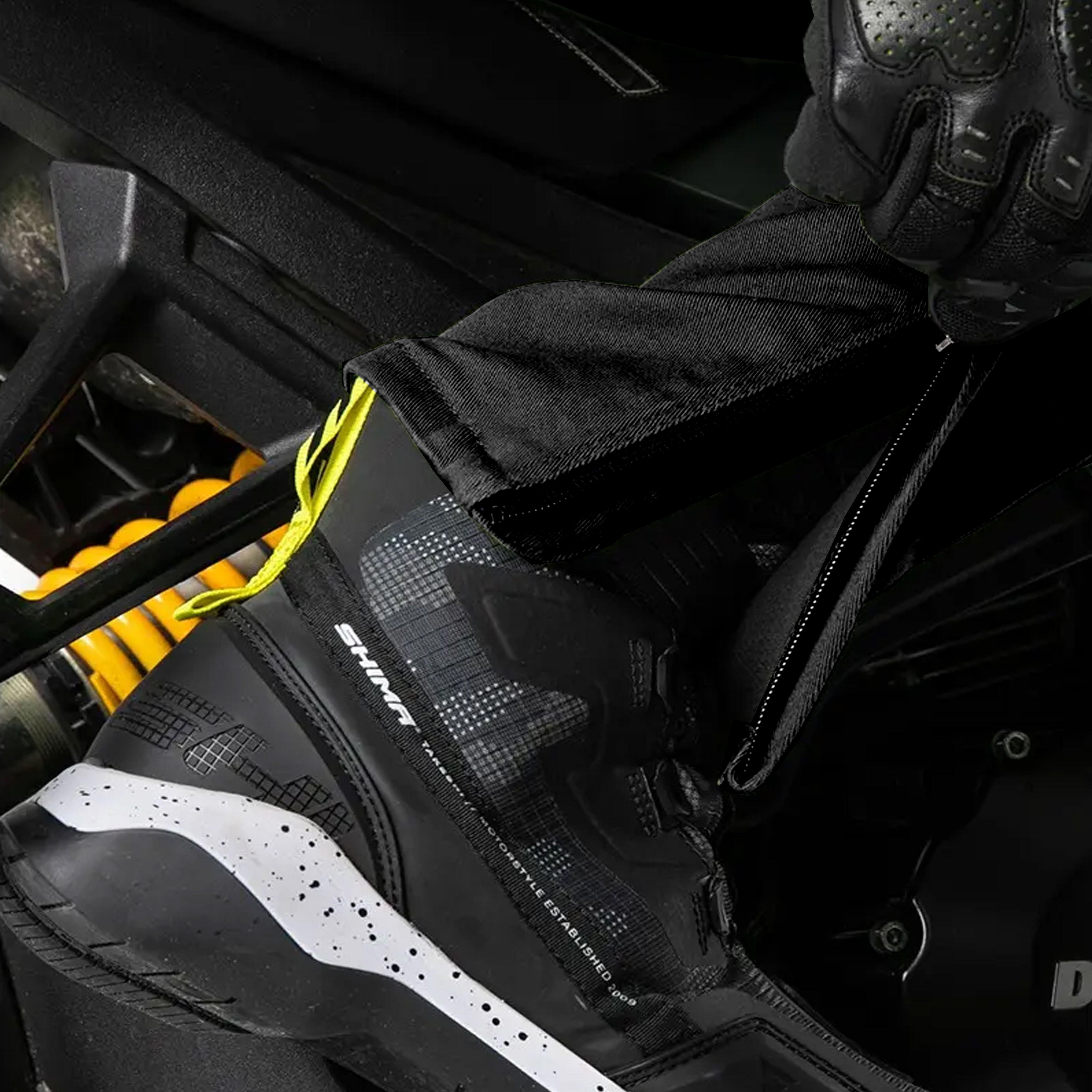 Dlouhé zipy kalhoty na moto Shima