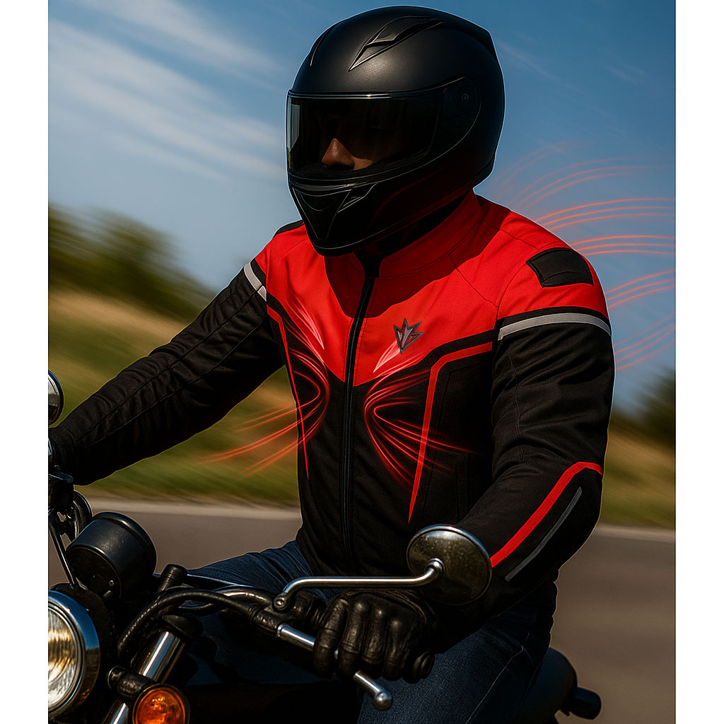 Ventilace bundy na motorku RSA