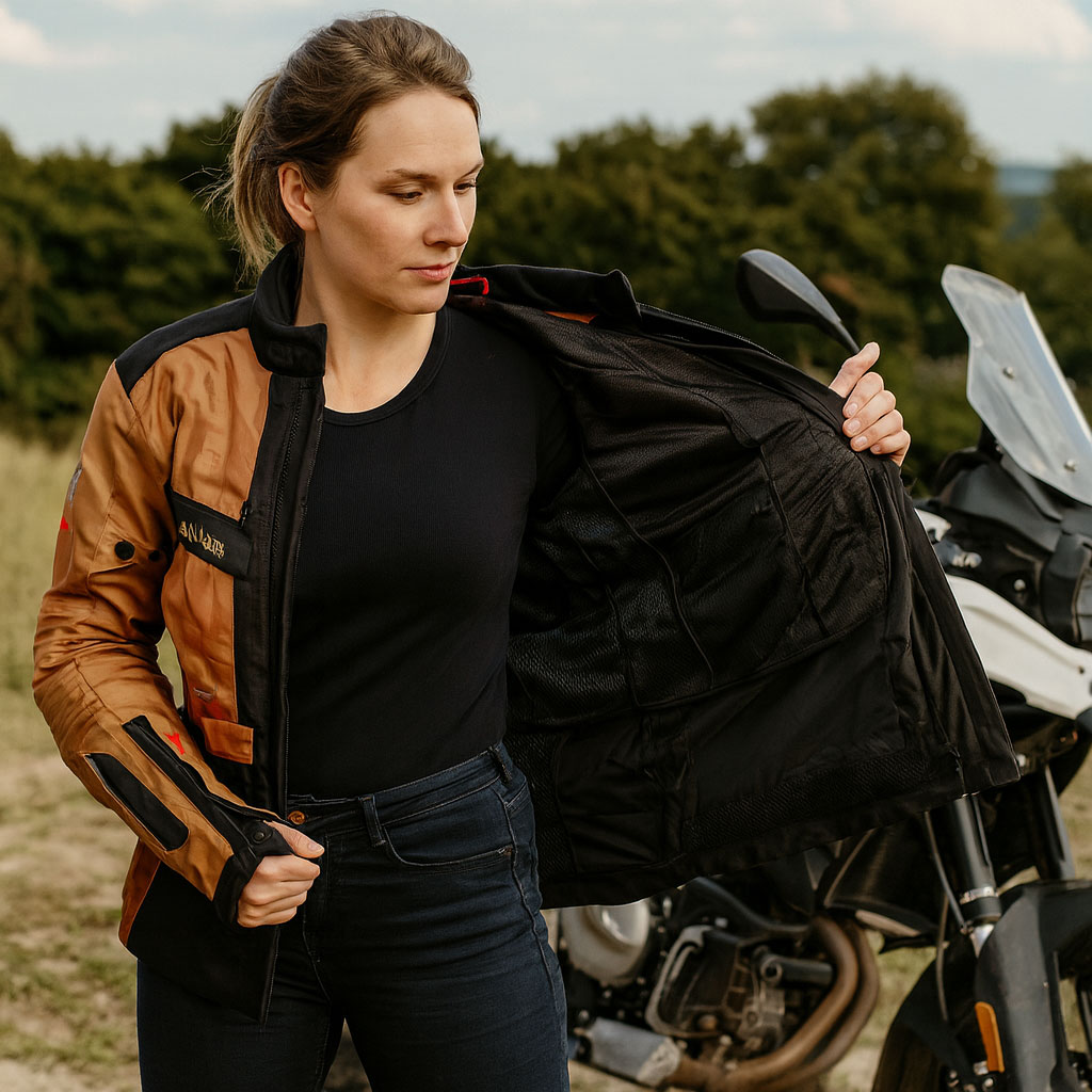 Dámská bunda na motorku RSA