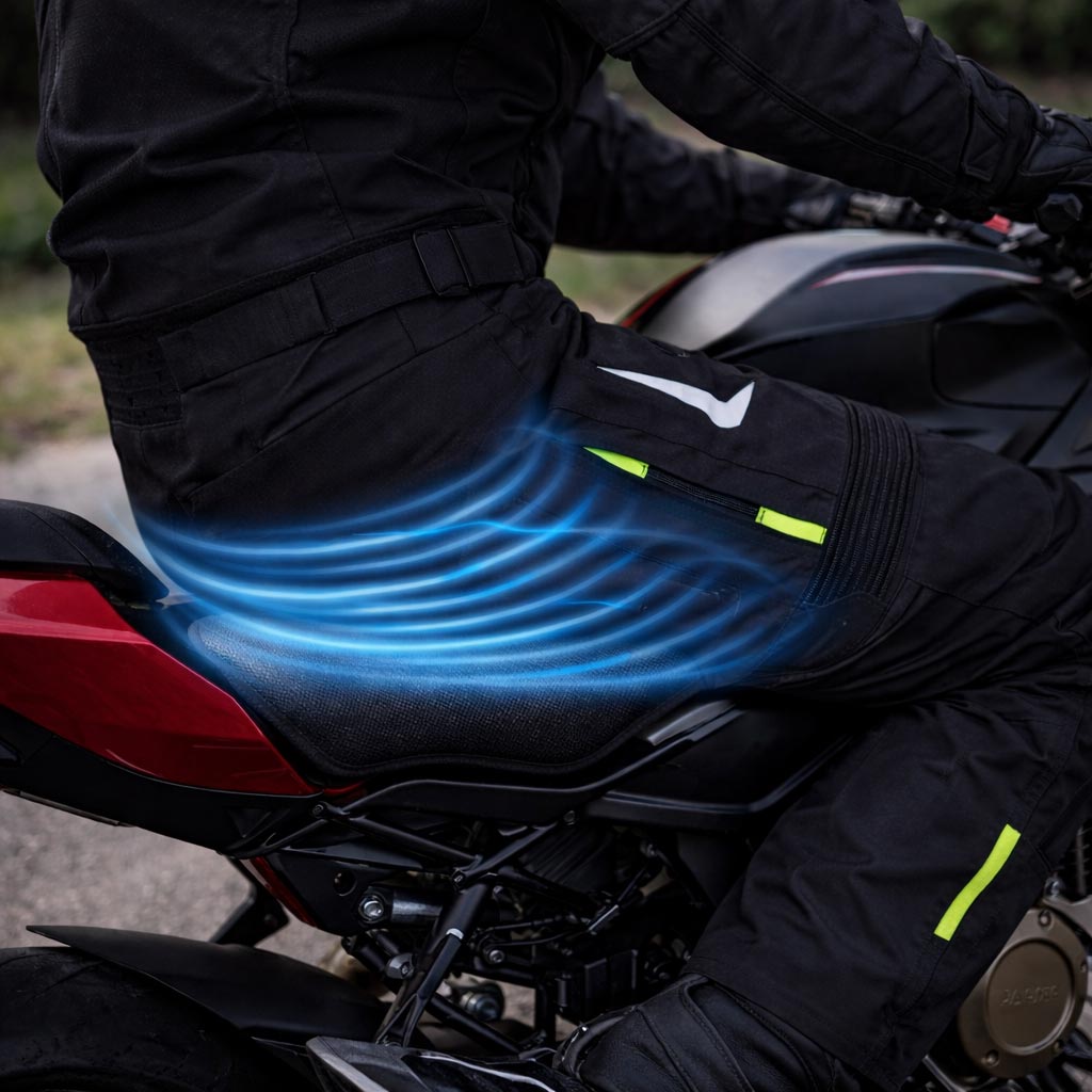 Gelový sedák na motorku RSA