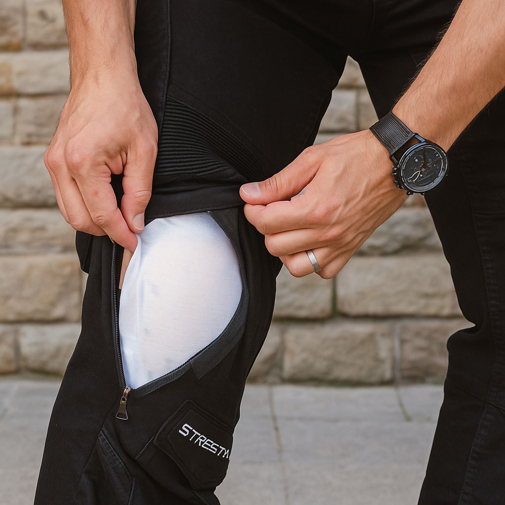 džíny na moto Street Racer