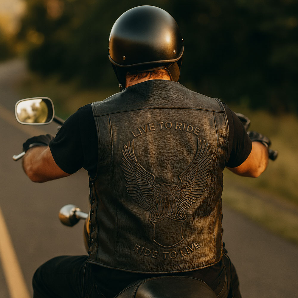 Motorkářská vesta RSA