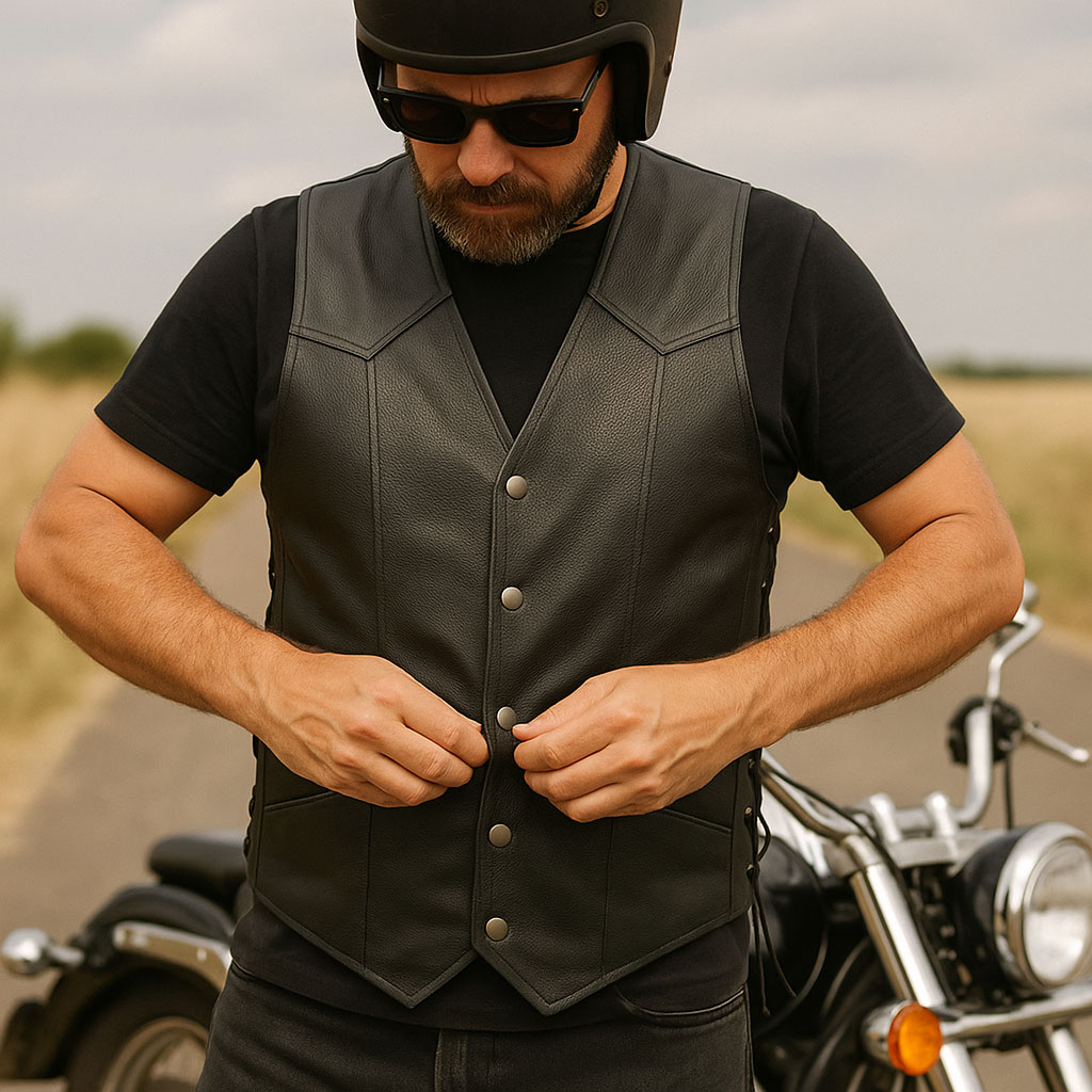 Motorkářská vesta RSA