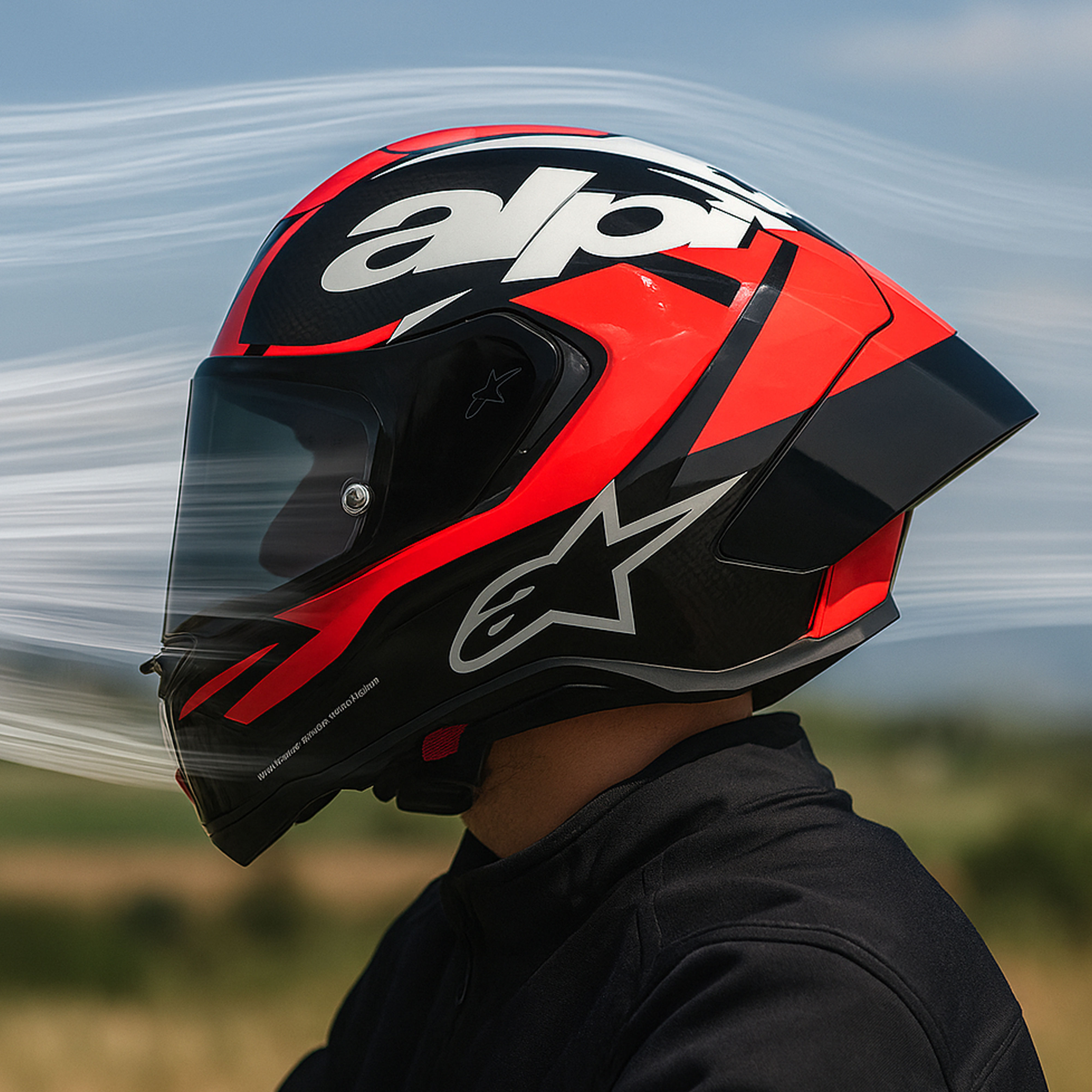 helma na motorku Alpinestars