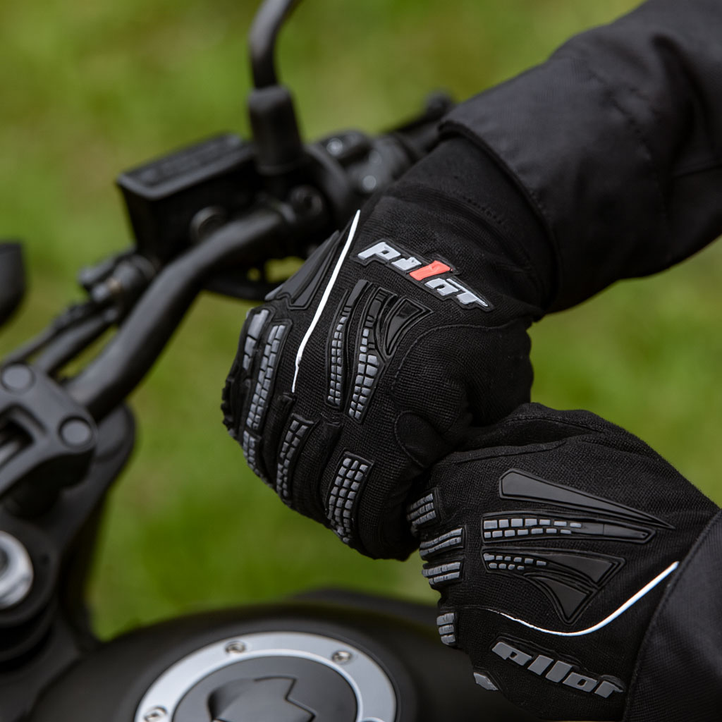 motokros rukavice Pilot
