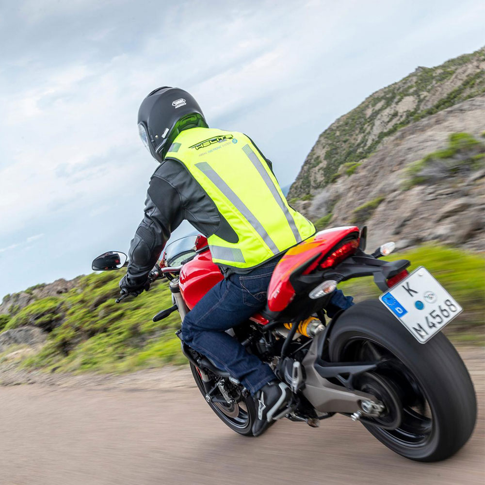 Reflexní prvky airbag vesty Helite