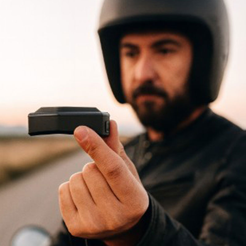 tenký design Handsfree na motorku Interphone