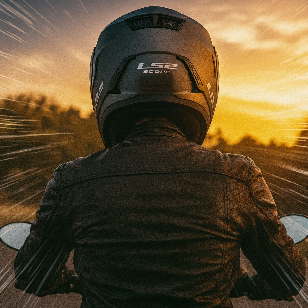 ventilace přilby na motorku LS2