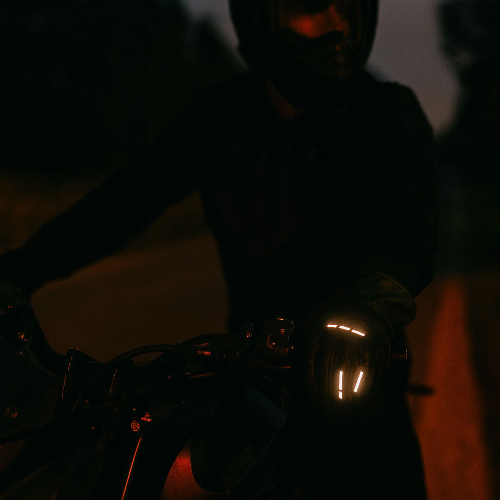 motorkářské rukavice Shima