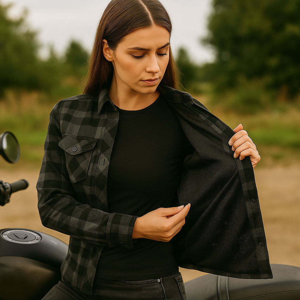 dámská košile na motorku Shima