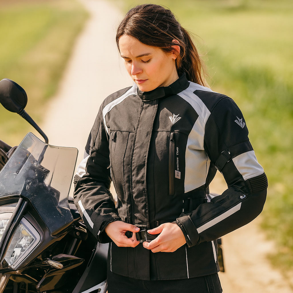 stahovací pásky bundy na motorku RSA