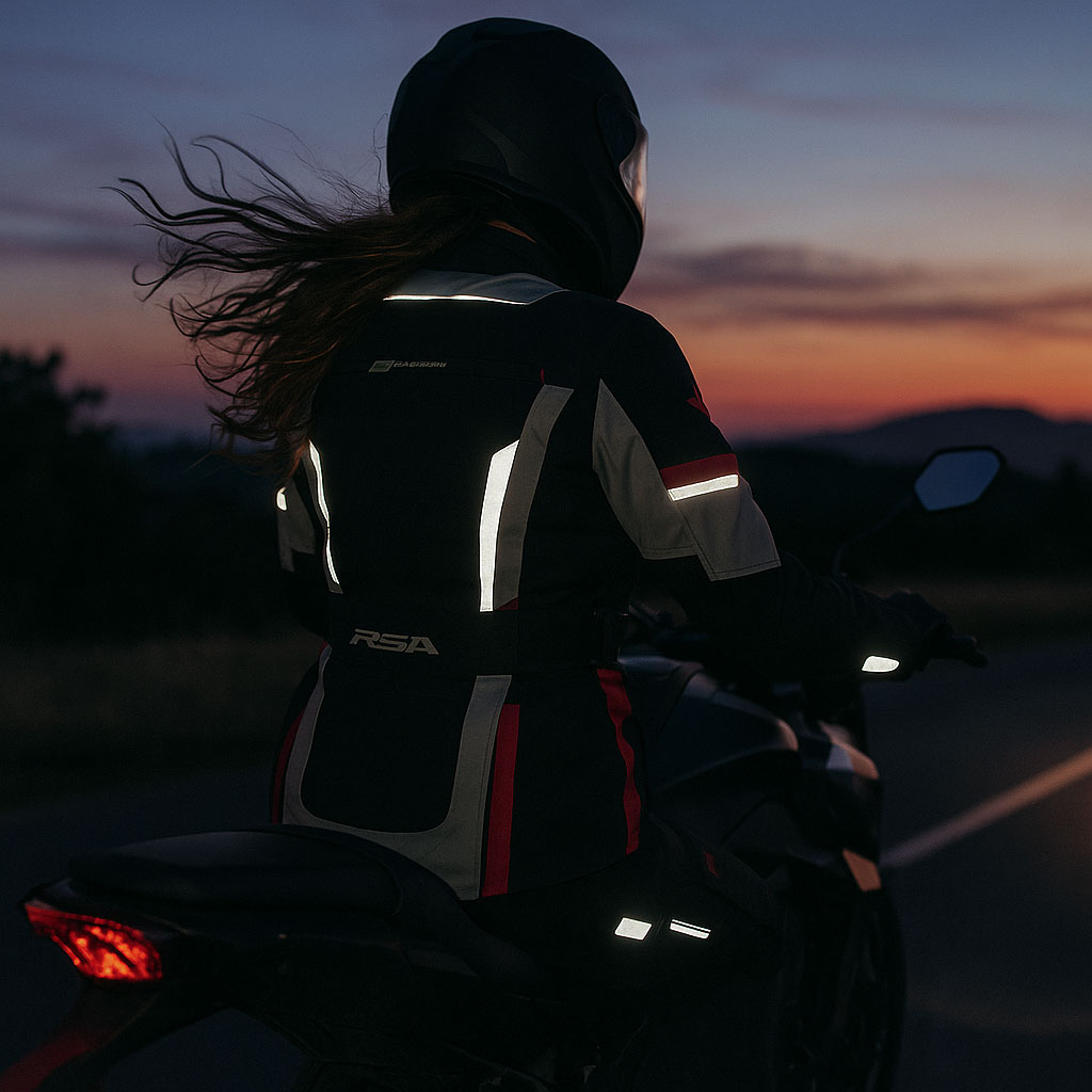Reflektirajući elementi RSA motociklističke jakne