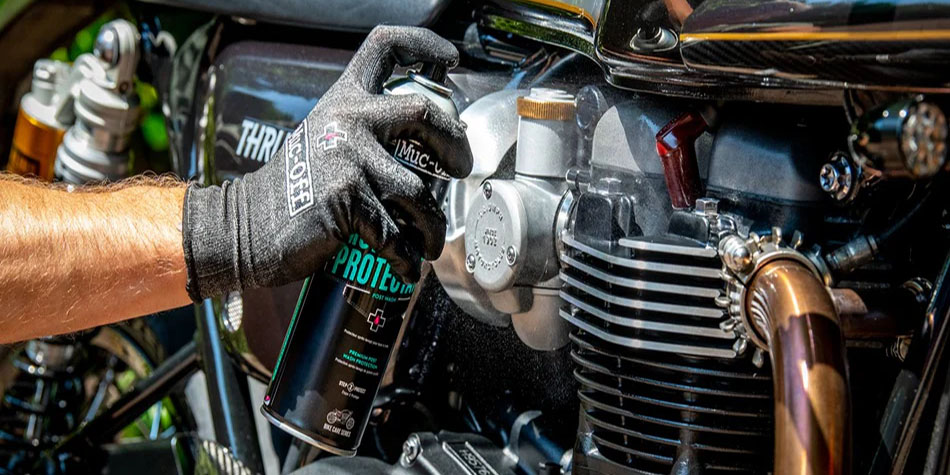 konzervace motocyklu