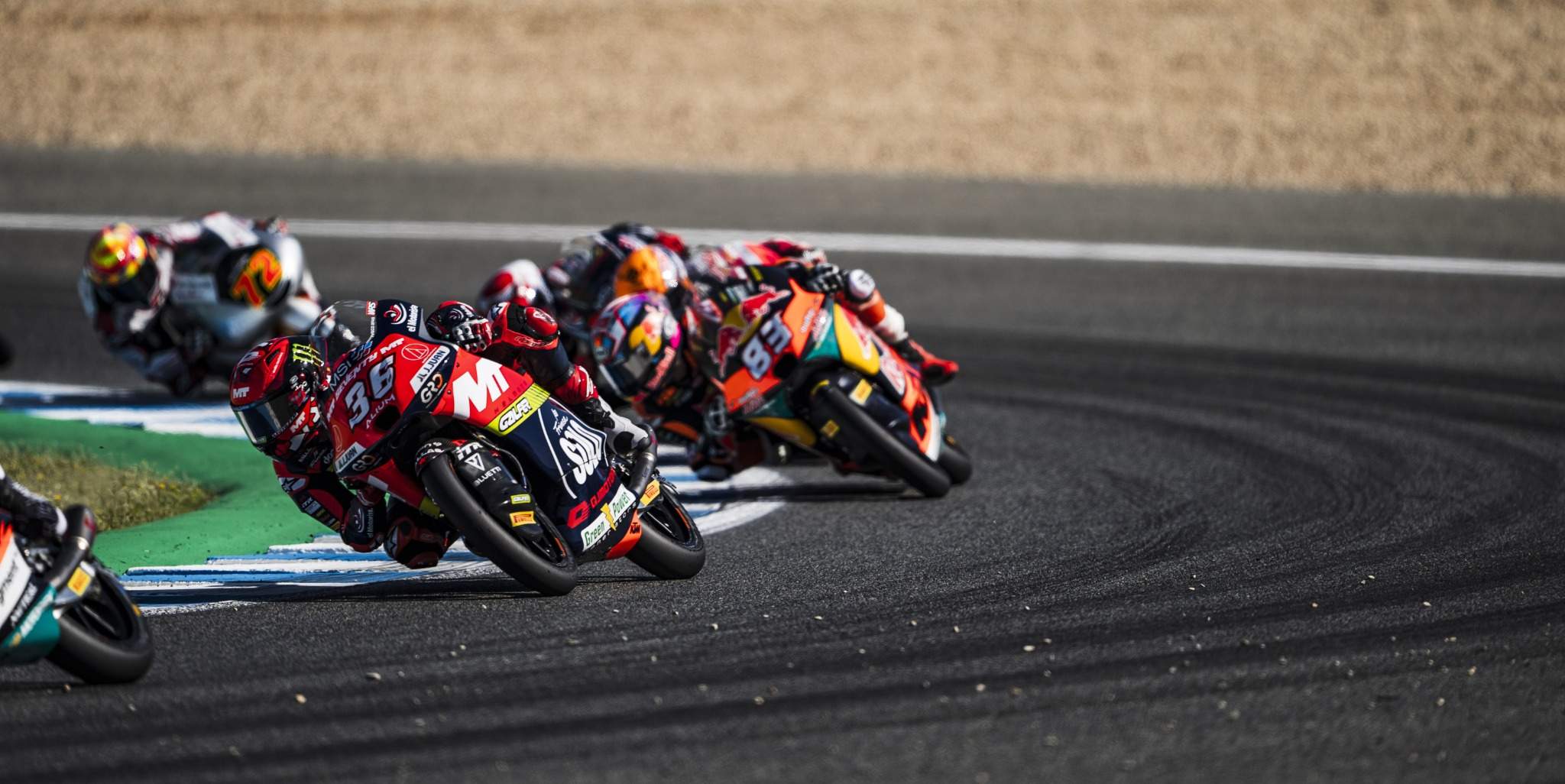 Ángel Piqueras při závodu MotoGP