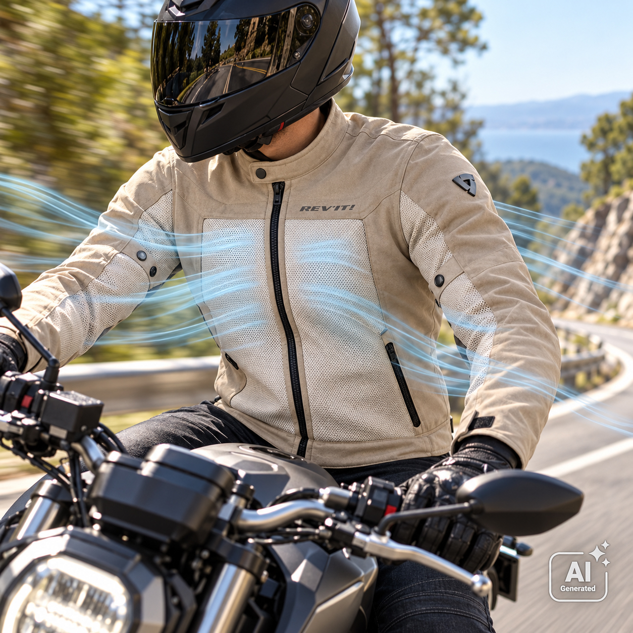 bunda na moto Revit