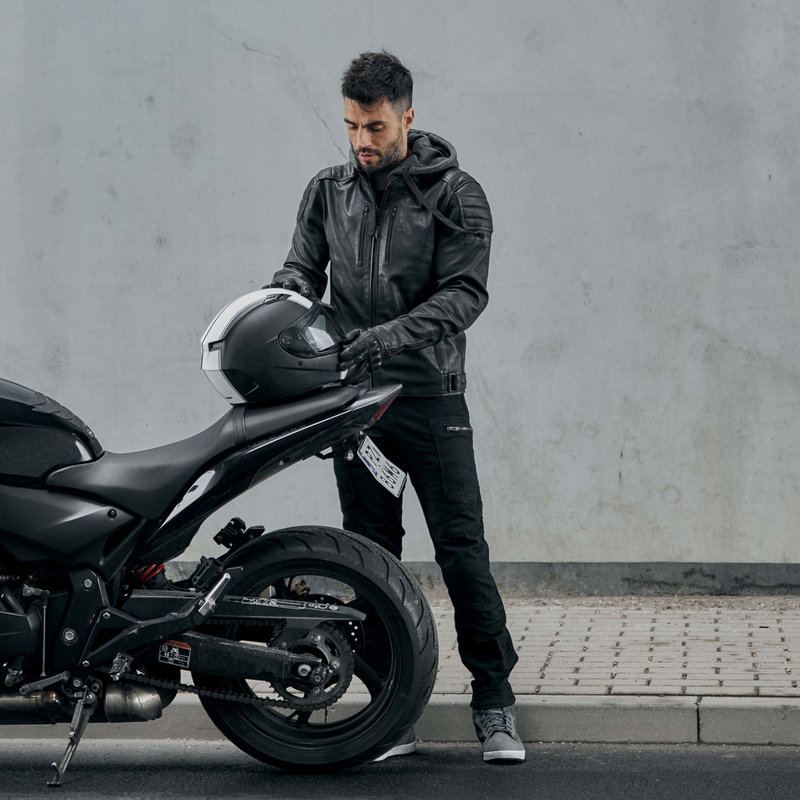 Ventilační kapsy bundy na motocykl Rebelhorn