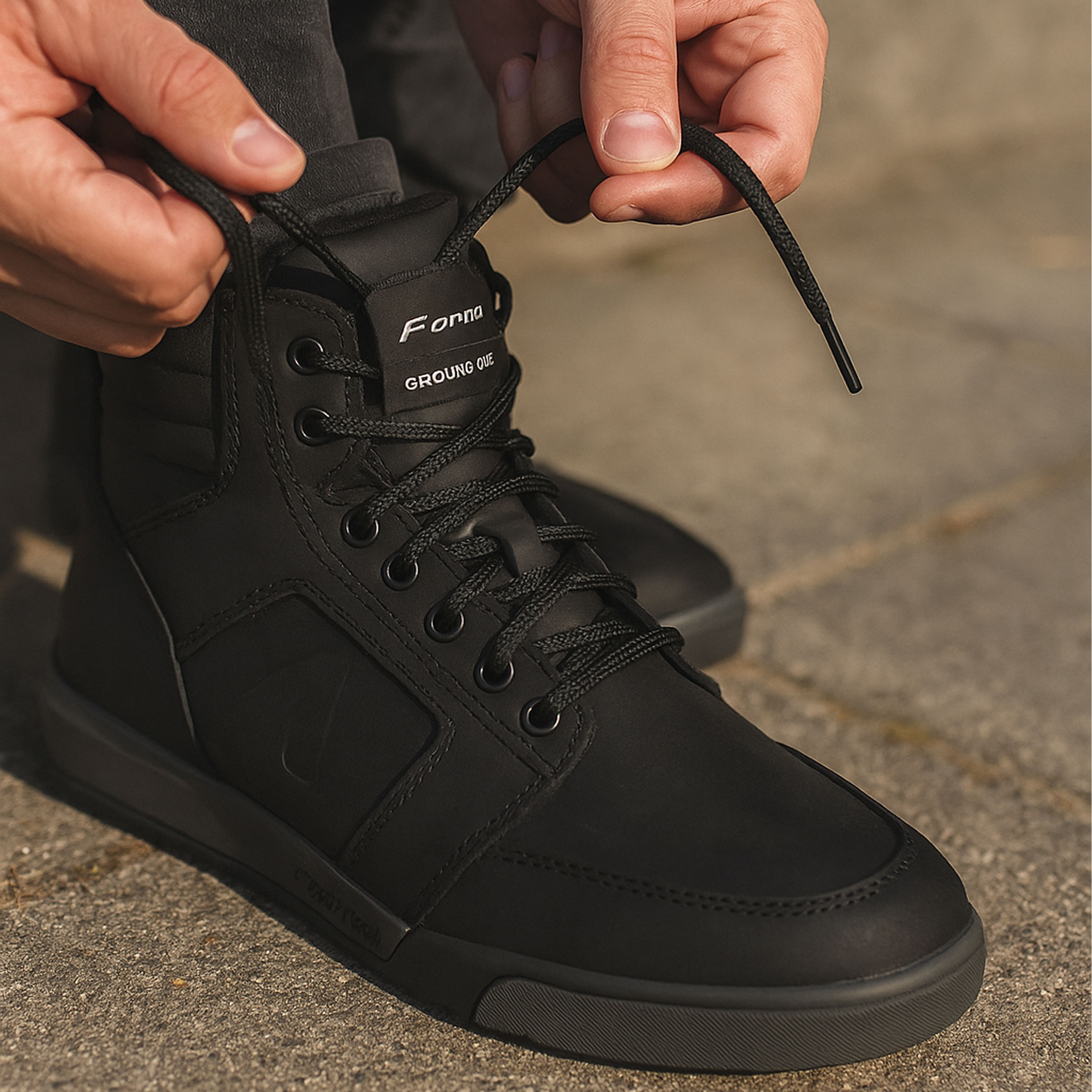 Šněrování boty na motocykl Forma