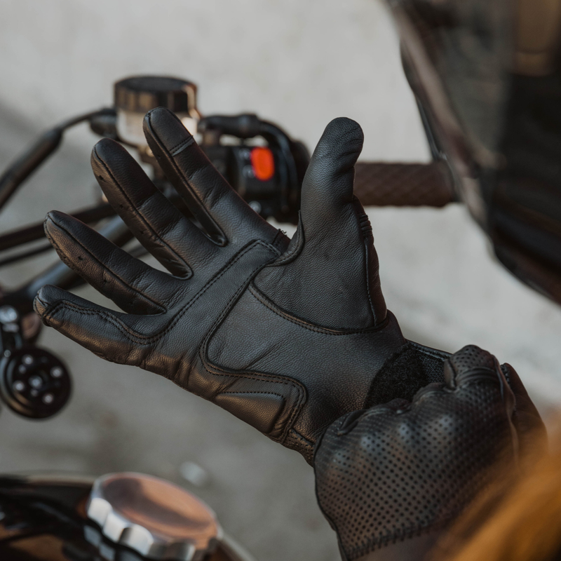Zdvojená vrstva rukavice na moto Ozone