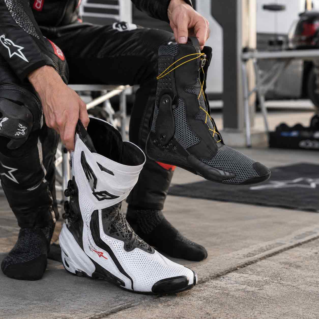 Boty na motorku Alpinestars-biomechanická botička