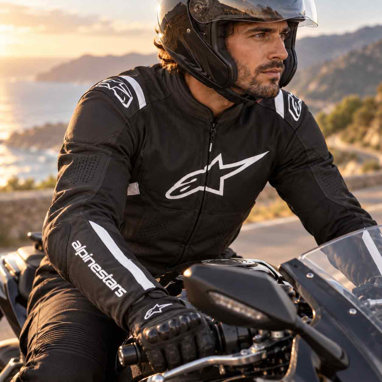 Moto bunda Alpinestars-rukávy