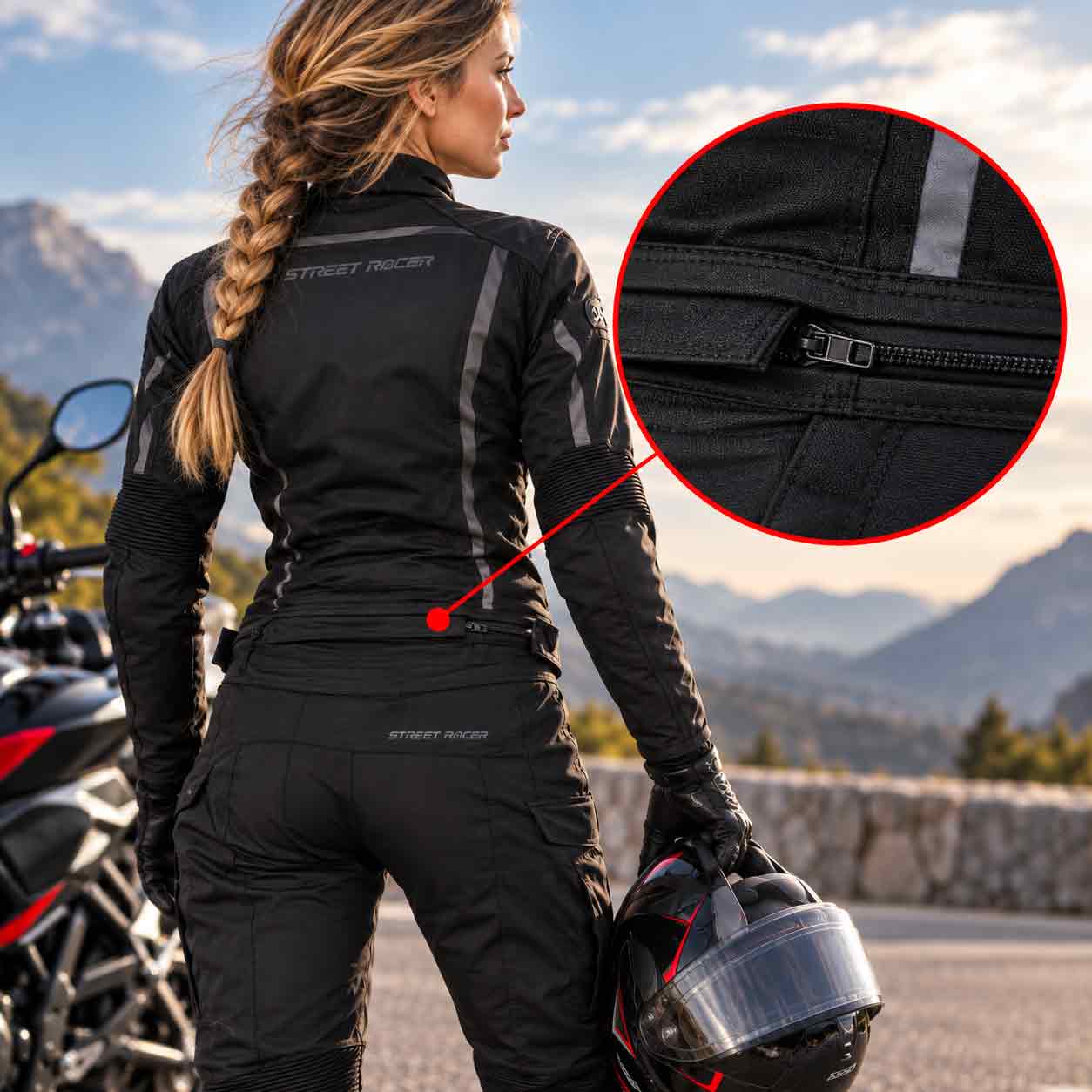 Bunda na motorku Betty