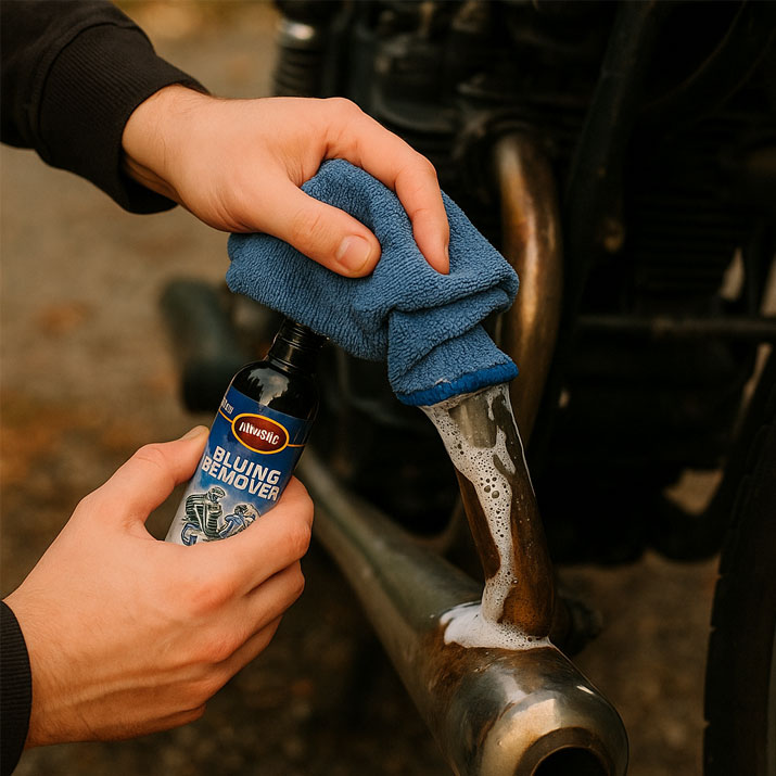 Odstranění tepelného zabarvení