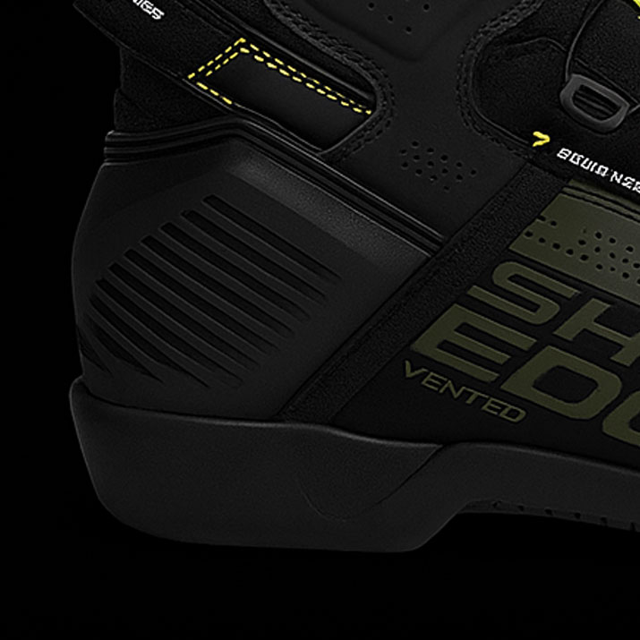 Shima Edge Vent Khaki Motorradstiefel