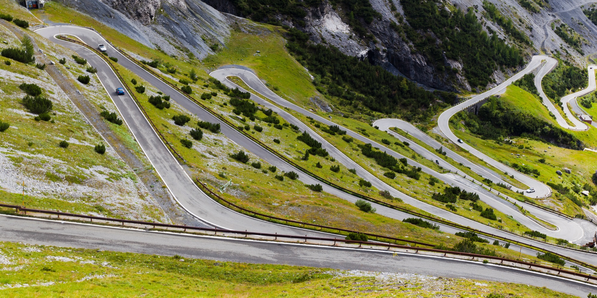 silnice Passo dello Stelvio v Itálii