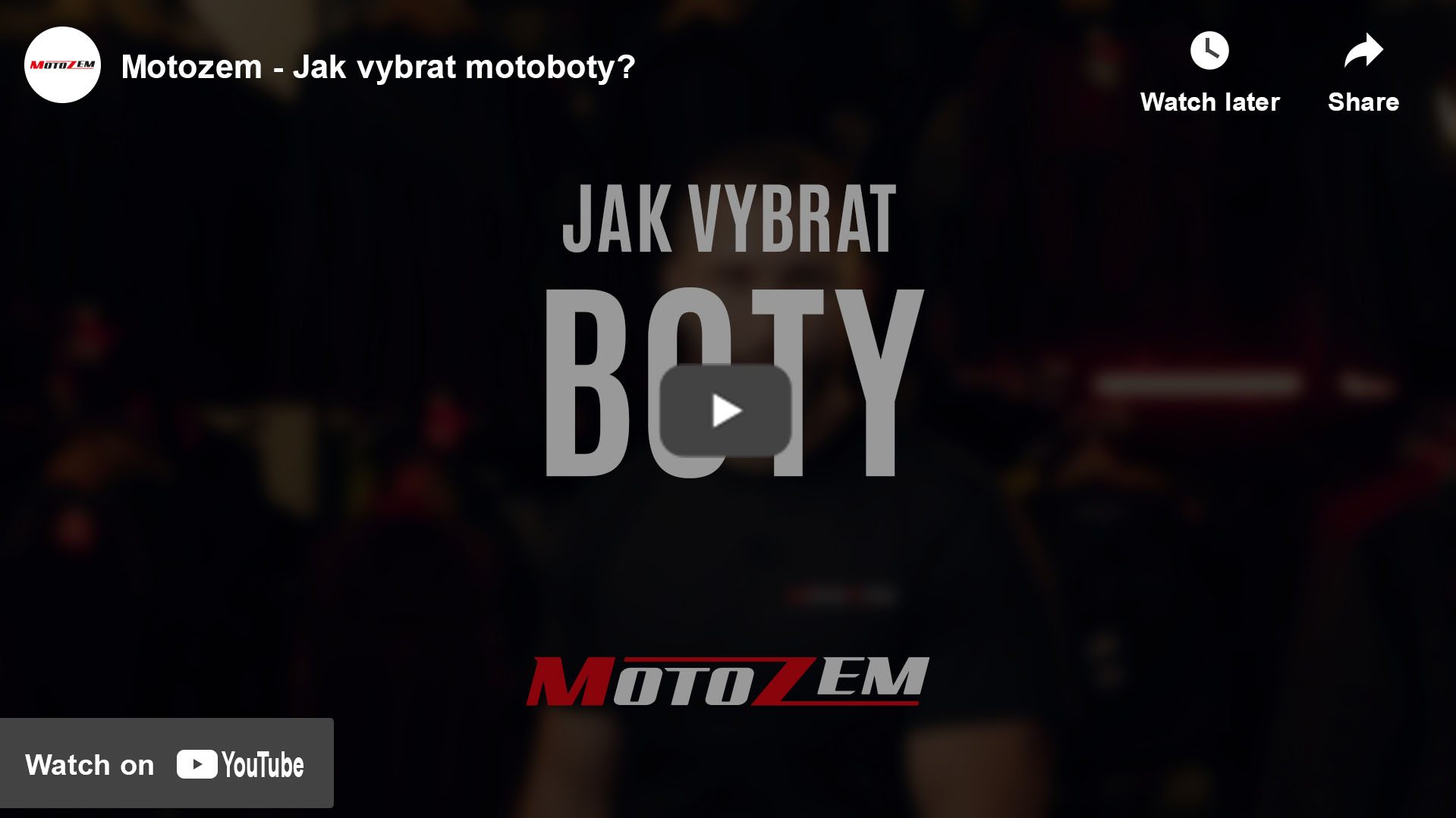 Jak vybrat boty