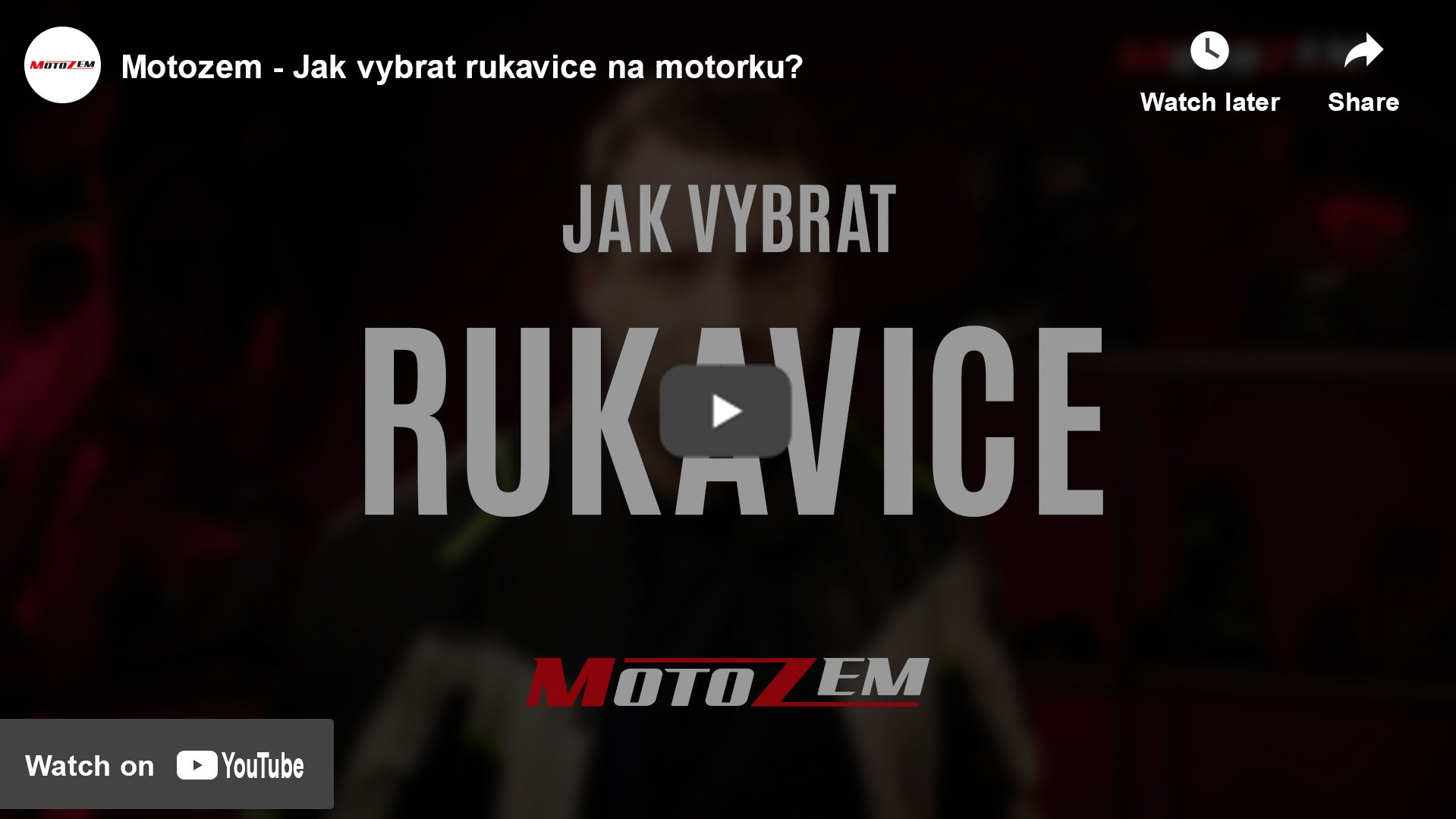 Jak vybrat rukavice